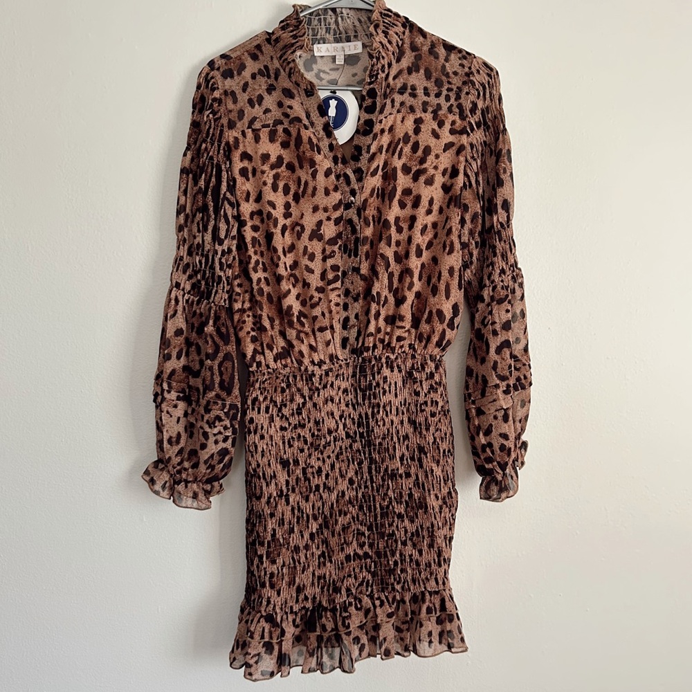 NWT Women’s Leopard Dress Size Small